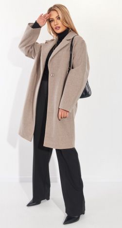 Fashionable oversize coat