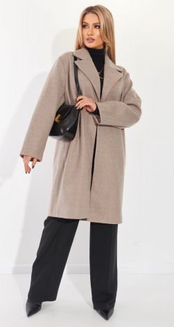 Fashionable oversize coat