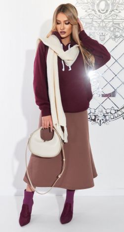 Тепла спідниця А силуєта