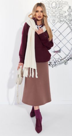 Тепла спідниця А силуєта