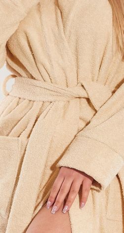  Хлопковый махровый халат