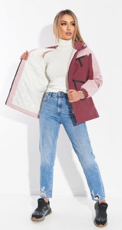 Windbreaker jacket for a girl