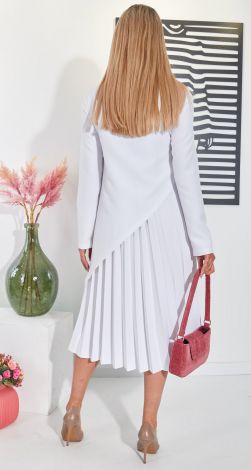 Красивое платье плиссе