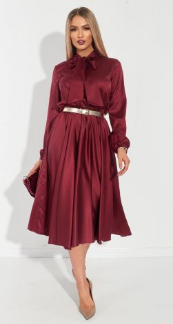  Шелковое платье 