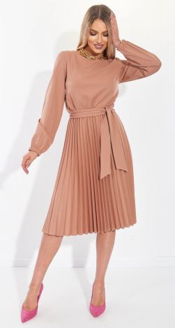 Красивое платье  плиссе