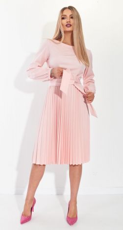 Красивое платье плиссе