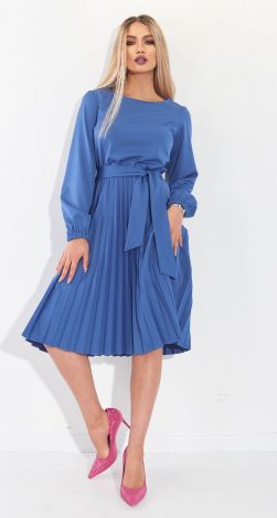 Красивое платье плиссе