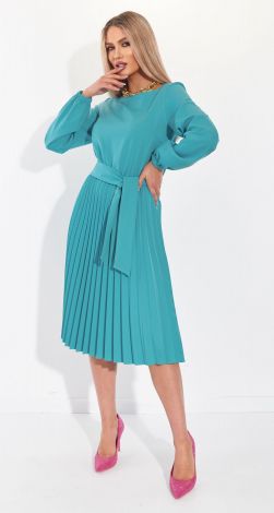 Красивое платье  плиссе
