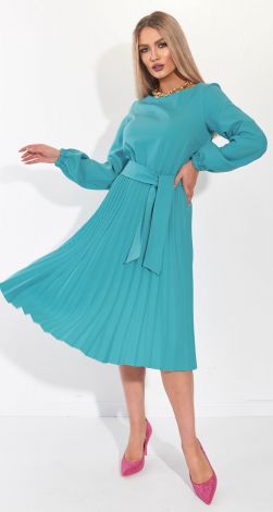 Красивое платье  плиссе