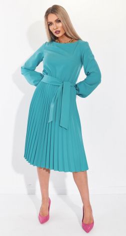 Красивое платье  плиссе