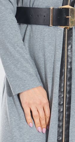 Стильное трикотажное платье