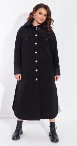Free-cut coat