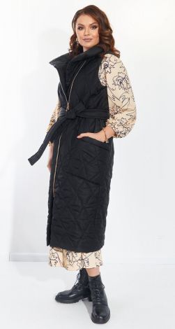 Stylish quilted vest