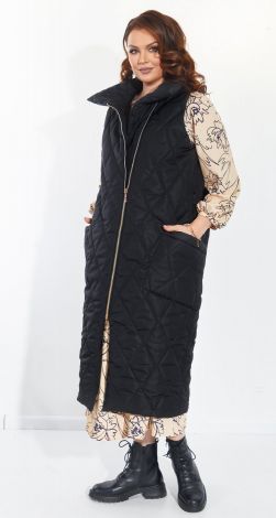 Stylish quilted vest