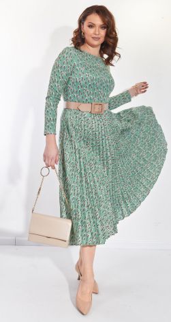 Красивое платье плиссе