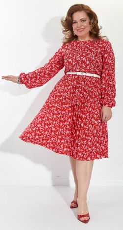 Красивое платье плиссе