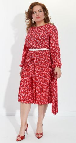 Красивое платье плиссе