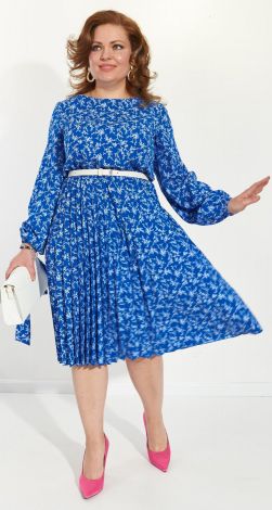 Красивое платье плиссе