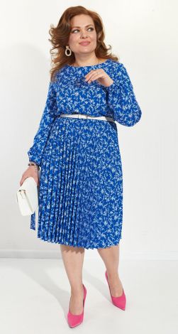 Красивое платье плиссе