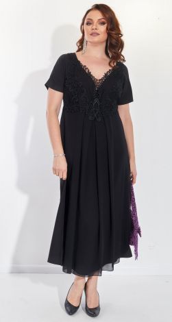 Нарядное платье большого размера