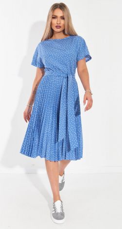 Лёгкое платье плиссе