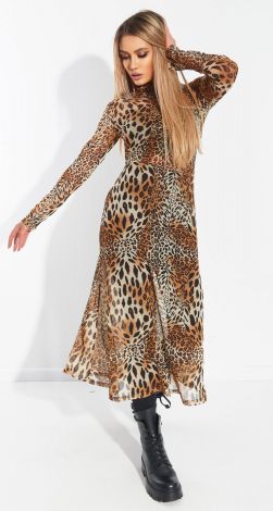 Прозрачное платье