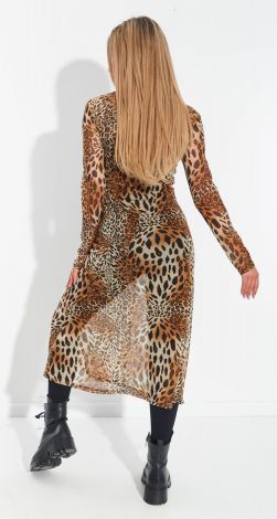 Прозрачное платье