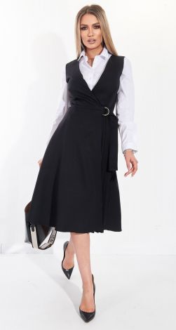 Платье жилетка