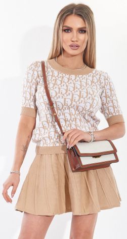 Костюм бавовна пліссе