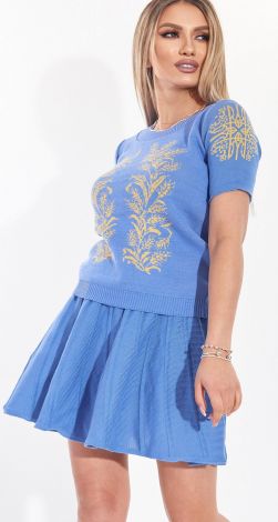 Костюм пліссе бавовна 