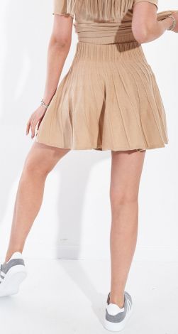 Бавовняна спідниця пліссе