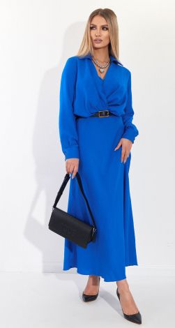 Красивое льняное платье