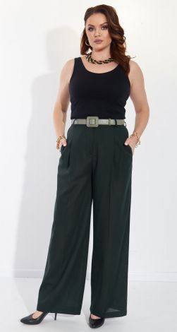 Linen palazzo pants