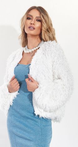 Хутряний бомбер