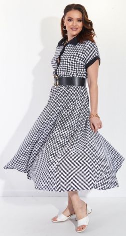 Лёгкое расклешенное платье