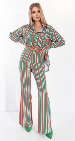 Легкий костюм у смужку