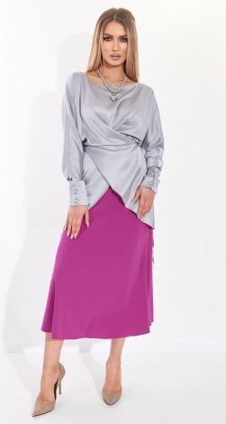 Silk blouse transformer