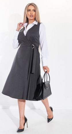 Платье жилетка