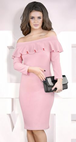 Сукня з відкритими плечима