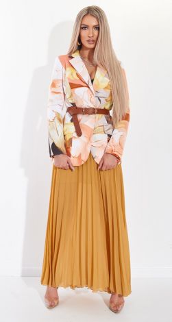 Довга спідниця пліссе