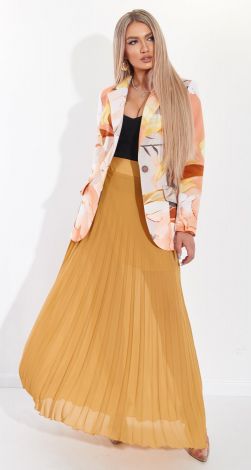 Довга спідниця пліссе