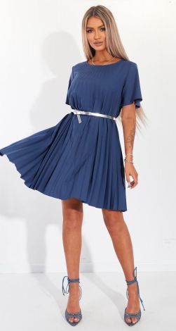 Stylish pleated dress