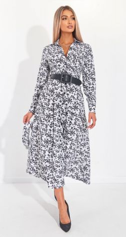 Стильное платье рубашка