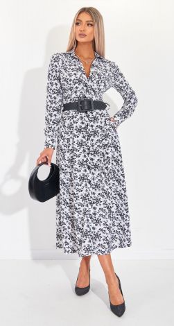 Стильное платье рубашка