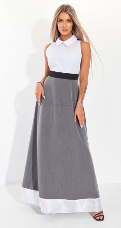 Dress with open shoulders