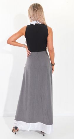 Dress with open shoulders