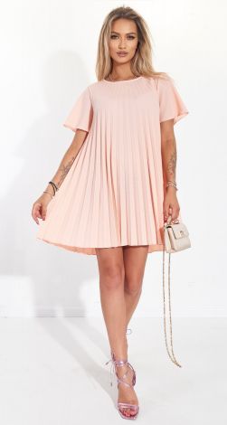 Stylish pleated dress