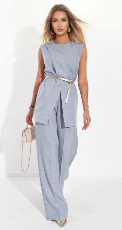 Стильний лляний костюм