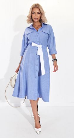 A stylish dress with an interesting cut