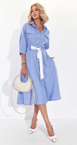 A stylish dress with an interesting cut